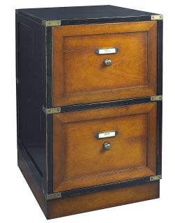   MODELS Campaign Files Black Two Drawer Wood Filing Cabinet Home Office