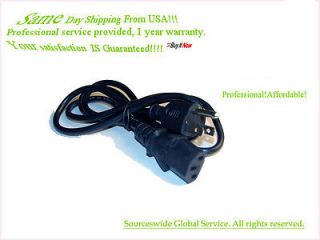 AC Power Cord Cable Plug For Vizio TVs Flat Screen LCD LED Televisions 
