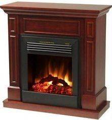 NEW Complete Electric Fireplace with Cherry Mantel by PurATron Watts 