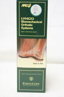 Lynco Womens Conform Orthotics Supports L200 Size 6