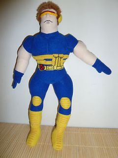 Men Cyclops plush stuffed toy doll blue costume 14 Marvel comics 
