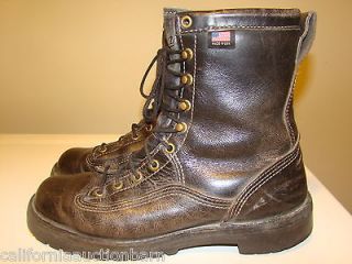 Mens DANNER Boots Size 9 Vibram Soles Leather D