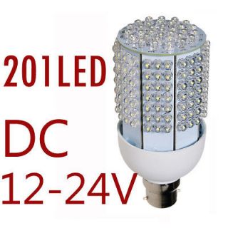 12W LED Corn light B22 Bayonet Bulb DC 12V 24V Pure white Match for 
