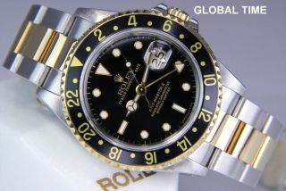   16713 GMT Master II S Serial 1993 WITH PAPERS Black Dial And Bezel