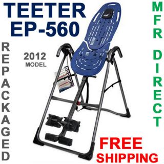 Teeter Hang Ups EP 560 Inversion Table   REPACKAGED  MRF. DIRECT 