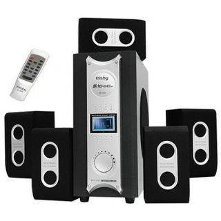 Frisby 5.1 Surround Sound Home Theater Woofer Audio TV Speakers System 