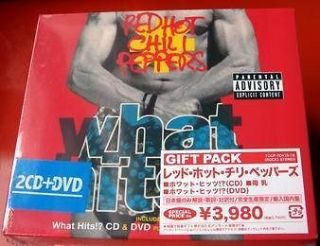 Red Hot Chili Peppers What Hits Japan 2 CD +DVD sealed