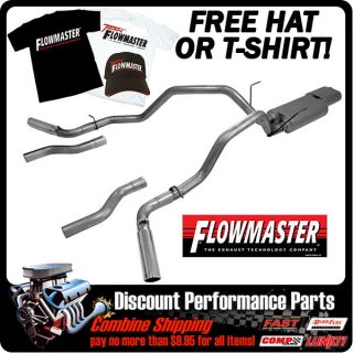 FLOWMASTER 2000 06 TOYOTA TUNDRA 4.7L V8 CAT BACK DUAL STAINLESS 