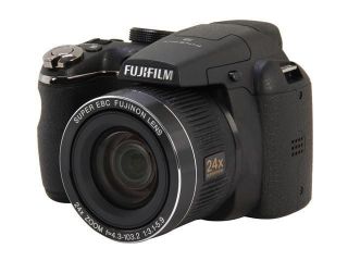 FUJIFILM S3280 Black 14.0 MP 24X Optical Zoom Digital Camera