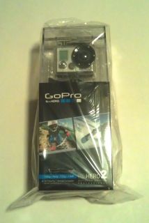 GoPro HD HERO 2 Outdoor Camera + Extra Battery Filter Charger Go Pro 