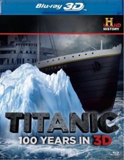 TITANIC 100 YEARS IN 3D New Sealed 3D Blu ray History Channel