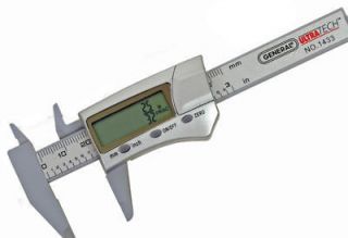   Digital Caliper Carbon Fiber, Metric Decimal General Tool #1433