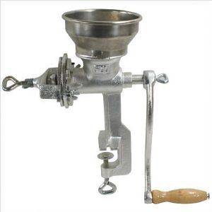 Home Style Grinder Corn, Nuts and Grain Manual Clamp Short style 