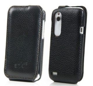   Leather Flip Case Cover Pounch For HTC Desire V T328W+Screen Guard