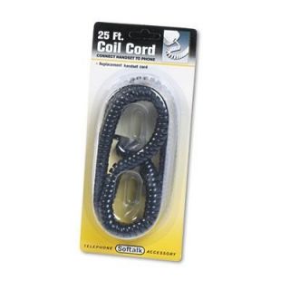 Softalk Coiled Phone Cord   SOF42261   4 Item Bundle