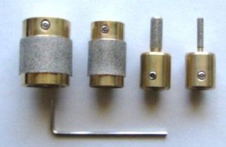 STAINED GLASS GRINDER BIT HEAD 4 INLAND OR GLASTAR TOP QUALITY BRASS 