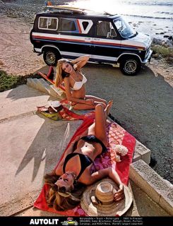 1977 Recreation Van Ford RVI Kar A Van Camper Photo