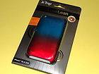 iFrogz Luxe Lean Snap Case for iPhone 3G 3GS Blue & Red Color Soft 