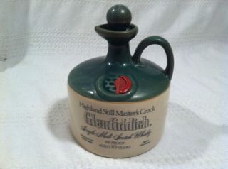 Glenfiddich highland still masters crock bottle