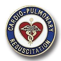 CPR Cardio Pulmonary Rescuscitation Insignia Pin 991