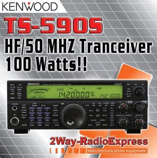 KENWOOD TS 590S HF/50 MHz AllMode Tranceiver with IF DSP built in 