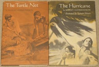 The Hurricane & Turtle Net Books By Shirley Gudmundson Childrens HCDJ 