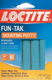 Loctite 1087306 Fun Tak Reusable Removable Non Toxic Mounting Putty 