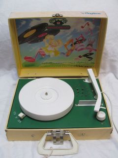 Original 1983 Vintage Cabbage Patch Kids Phonograph Record Player Play 