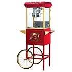 Red Princeton Antique Popcorn Machine and Cart   by DTX International 