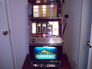 Vintage Liberty Trade Stimulator Slot Machine L@@K