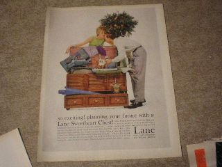 1959 Lane Sweetheart Cedar Hope Chest Large Ad