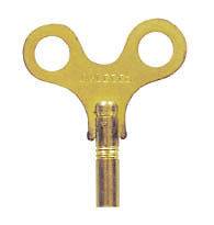 GILBERT BRASS TM KEY SIZE 6 NEW CLOCK PARTS