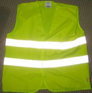 Safety Vest Reflective Stripe Solid Fabric ON SALE c