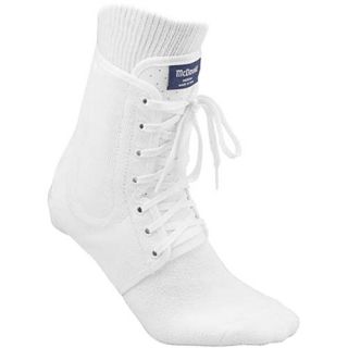 199R MCDAVID Level 3 Light Weight Ankle Brace w/ Laces and Stays White