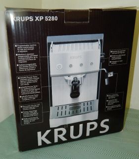 KRUPS Pump Espresso Cappuccino Machine Maker XP5280 BRAND NEW IN BOX