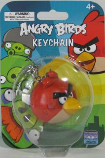 Angry Birds Figurine Keychain   RED Bird   US Officially Licensed 