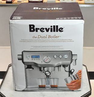 BREVILLE BES900XL DUAL BOILER ESPRESSO MACHINE, NEW IN THE BOX