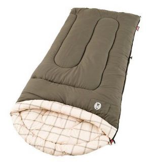 NEW Camping Cold Weather 20 40 Degree Sleeping Bag   Large Size FREE 