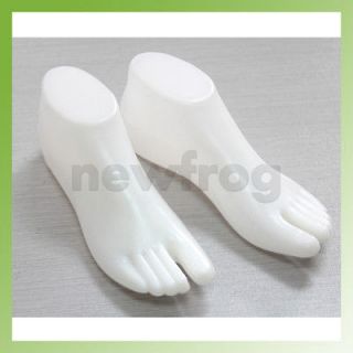 Pair Female Feet Foot Shoes Mannequin For Foot Thong Style Sandal 