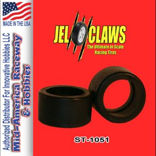 Jel Claws ST-4204 HO 1/43 Scale SCX Compact Front & Rear Tires Mid America 
