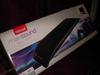 Maxell SSB 1 Main / Stereo Speakers Sound Bar 2.1 ch 30w NEW