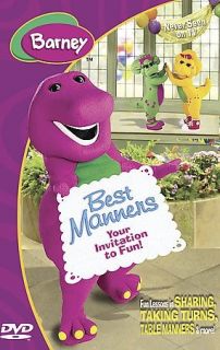 Barney   Barneys Best Manners (DVD, 2003)