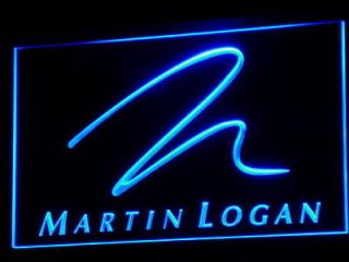 k076 b Martin Logan Speaker Audio Home Neon Light Sign