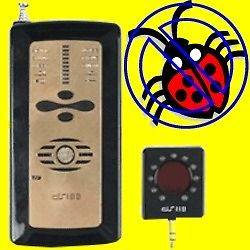 TSCM Bug Detector Hidden Camera RF Signal Spy Cam Audio Phone Wire Tap 