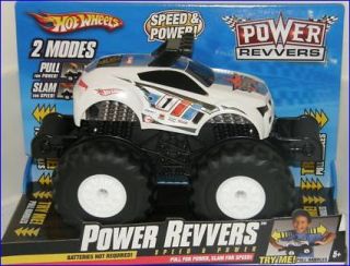 monster truck power revvers 4X4 hot wheels,NO BATTS REQ,christmas xmas 
