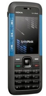 Nokia XpressMusic 5310   Black blue (Unlocked) Cellular Phone Free 