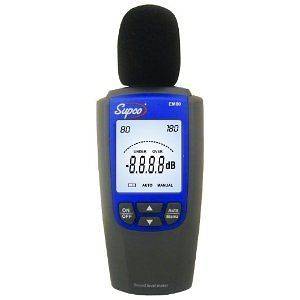 Supco EM80 Sound Level Meters Analyze and solve excessive sound level 