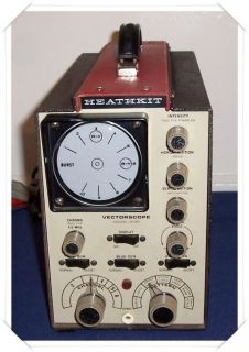 Vintage Heathkit Oscilloscope Vectorscope Model I0 101