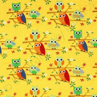 owl fabric in Fabric