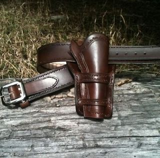 Custom Western Holster and Cartridge Belt,Cowboy Action, SASS Gun Rig